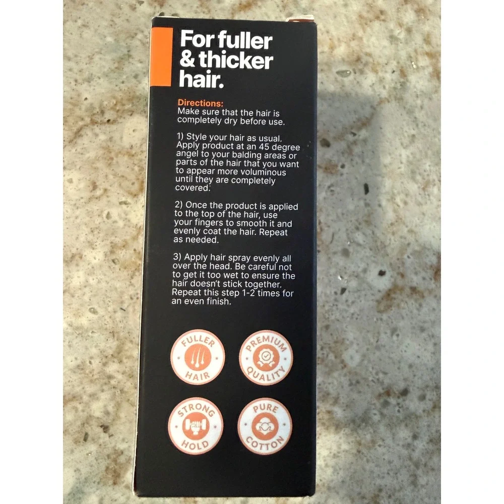 Imperio Hair Building Fibers Dark Brown 0.9 oz 26g Thinning Concealer NEW